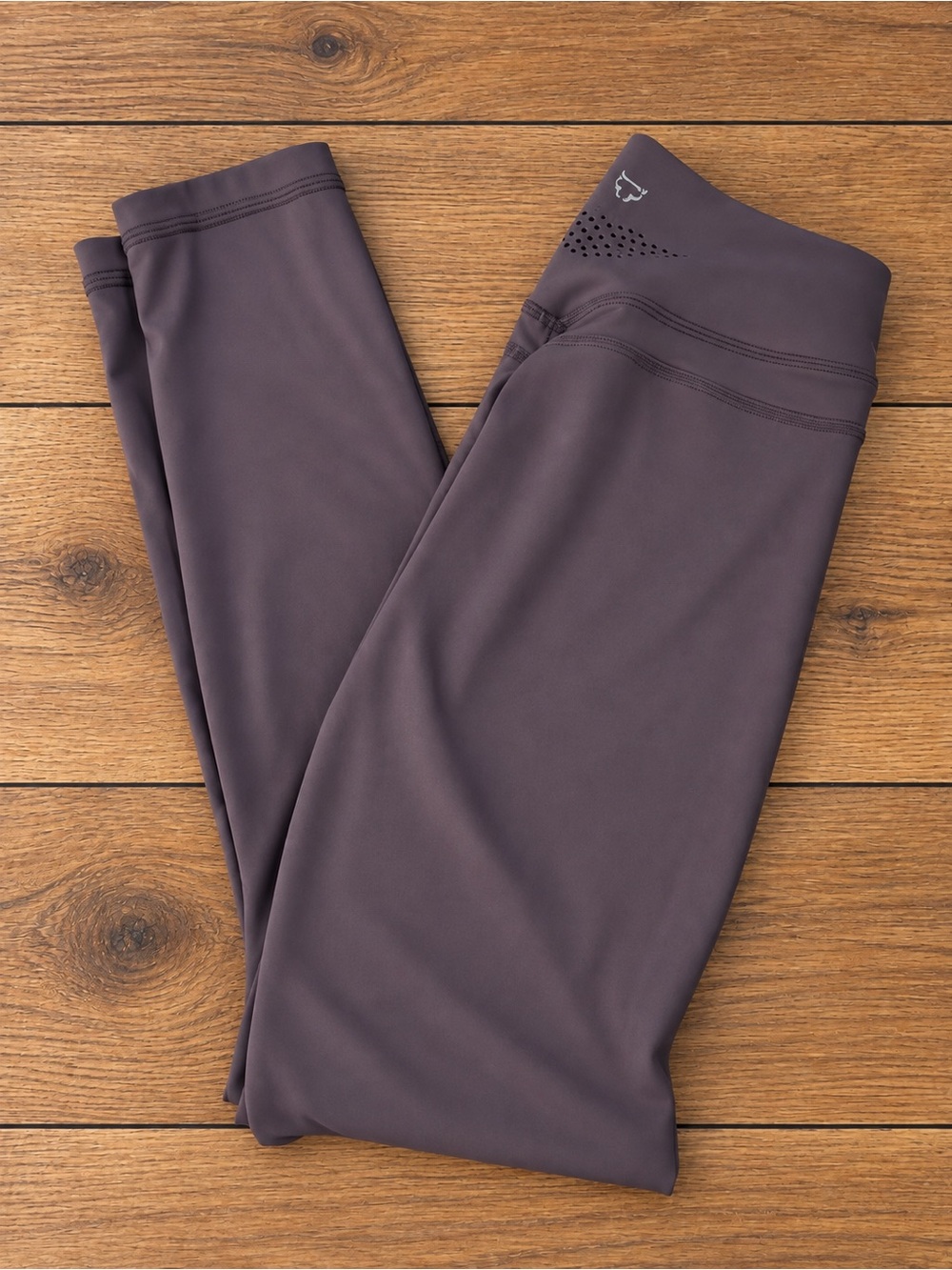 SQUATWOLF Women’s Small Purple Gray High Rise Full Length Gym Leggings